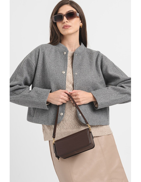 ქურთუკი VILA - VISOLO L/S SHORT JACKET