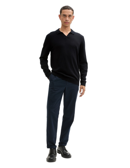 კაცის სვიტერი Tom Tailor - Cotton Cashmere Knit Polo