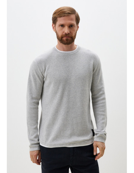 კაცის სვიტერი Tom Tailor - Structured Double Layer Knit