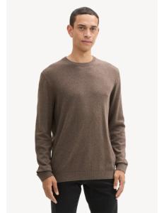 კაცის სვიტერი Tom Tailor - Cotton Cashmere Crewneck Knit