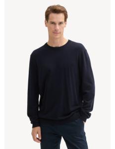 კაცის სვიტერი Tom Tailor - Cotton Cashmere Crewneck Knit