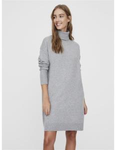 კაბა Vero Moda - VMBRILLIANT LS ROLLNECK DRESS GA NOOS