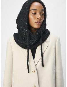 ქალის ქუდი OBJECT - OBJMILU SEQUINS KNIT BALACLAVA 135