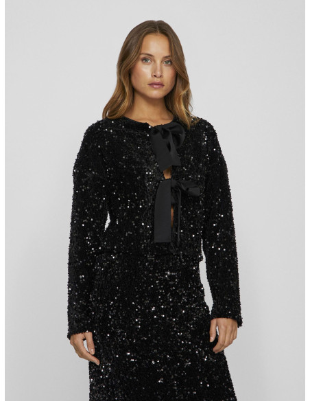 პერანგი VILA - VIARIA L/S O-NECK CARDIGAN/KA