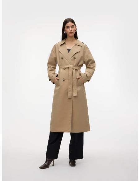 ქურთუკი Vero Moda - VMCHLOE LONG TRENCHCOAT GA NOOS