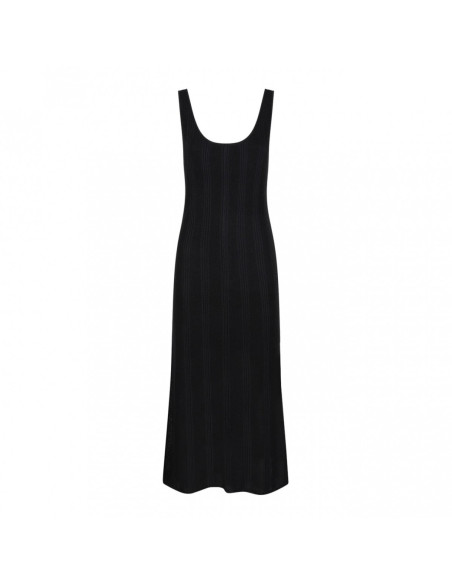 კაბა Calvin Klein - LACE OPEN STITCH TANK DRESS