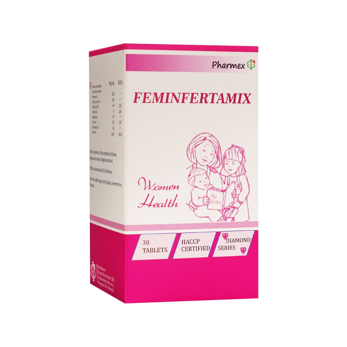 ფემინფერტამიქსი - Feminfertamix 30 ტაბლეტი