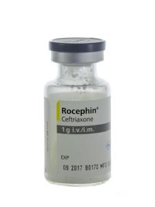 როცეფინი - Rocephin 1 გ 1 ფლაკონი 