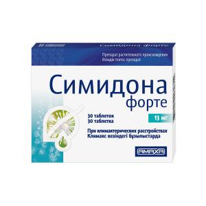 სიმიდონა ფორტე - Cimidona forte 13 მგ 30 ტაბლეტი 