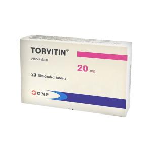 ტორვიტინი - Torvitin 20მგ 20 ტაბლეტი 