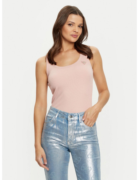 მაისურები GUESS - COLETTE RIB TANK
