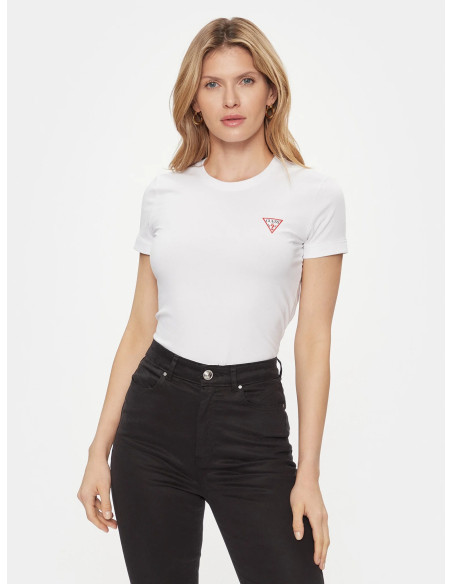მაისურები GUESS - SS CN MINI TRIANGLE TEE