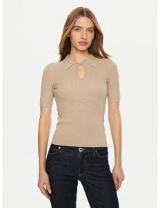 პერანგი GUESS - FLORA CUT-OUT POLO SS SWTR