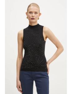 პერანგი GUESS - SL FN CALISTA RHINESTONE SWTR