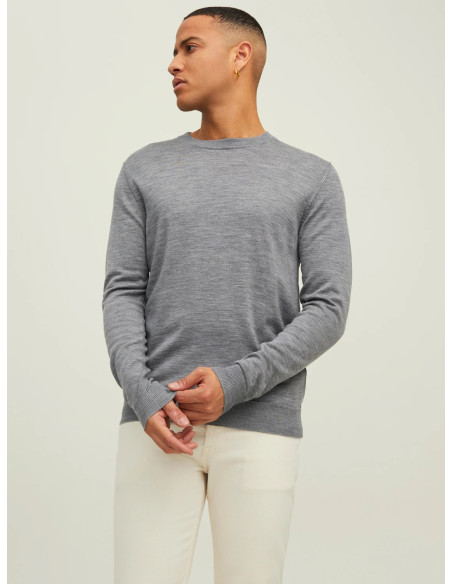 კაცის სვიტერი Jack & Jones - JPRCCMARK MERINO KNIT CREW NECK NOOS