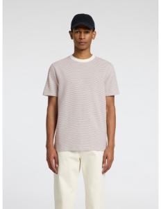 მაისური SELECTED HOMME - SLHWYATT STRUCTURE STRIPE SS O-NECK TEE