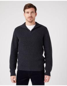 კაცის სვიტერი Wrangler - HALF ZIP KNIT