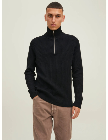კაცის სვიტერი Jack & Jones - JPRCCPERFECT KNIT HALF ZIP SN