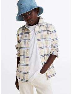 ბავშვის პერანგი/ბლუზი TOMMY HILFIGER - CHECK REG SHIRT LS