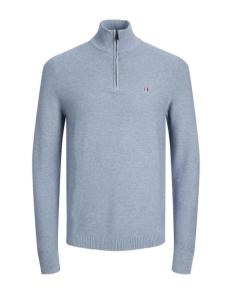 კაცის სვიტერი Jack & Jones - JPRBLUROY KNIT HALF ZIP PLS