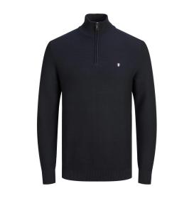 კაცის სვიტერი Jack & Jones - JPRBLUROY KNIT HALF ZIP PLS