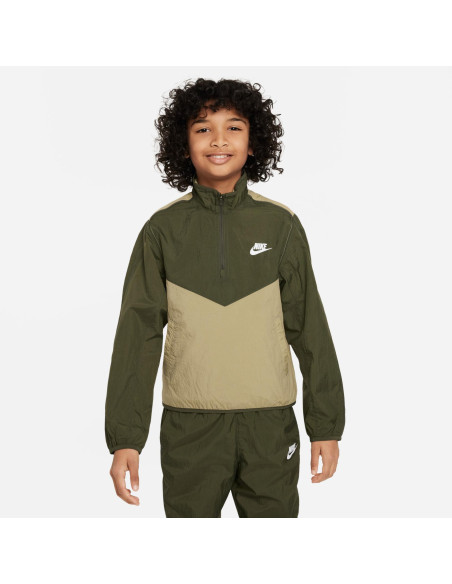 შარვალი NIKE - K NSW TRACKSUIT WVN QZ HBR