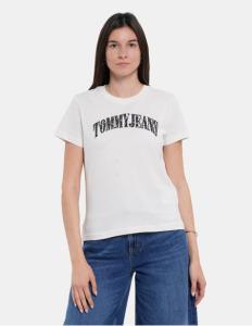 მაისურები Tommy Jeans - TJW REG FLORAL VARSITY TEE
