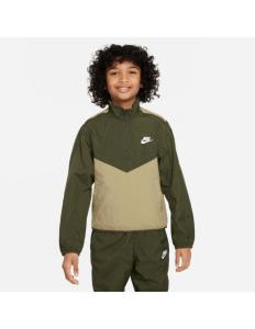 შარვალი NIKE - K NSW TRACKSUIT WVN QZ HBR