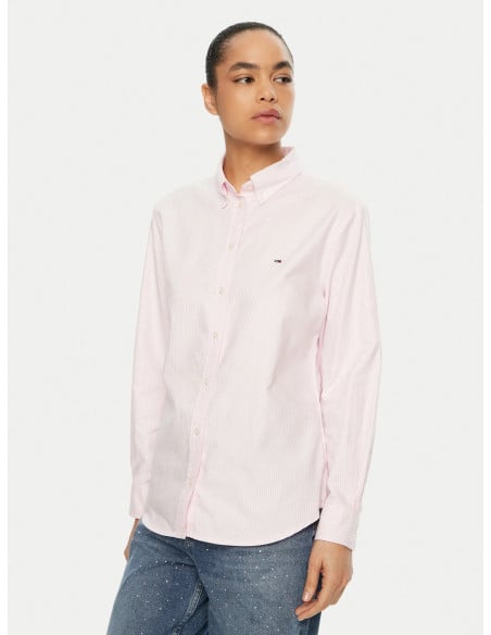 პერანგი Tommy Jeans - TJW REG OXFORD SHIRT
