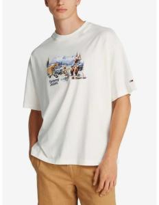 მაისური Tommy Jeans - TJM CAMPING GRAPHIC TEE