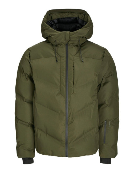 კაცის ქურთუკი Jack & Jones - JCOSLAY HEAT QUILTED PUFFER