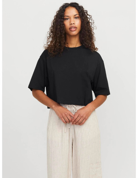 მაისურები JJXX - JXANDREA LOOSE SS CROPPED TEE JRS NOOS