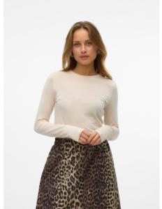 მაისურები Vero Moda - VMFIONA LS O-NECK TOP VMA