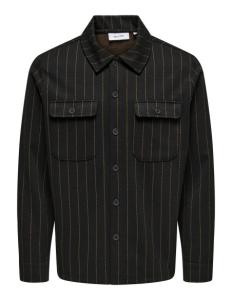 პერანგი ONLY & SONS - ONSKODYL PINSTRIPE OVERSHIRT