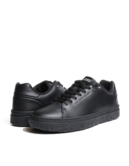 კედები Tommy Hilfiger - COURT THICK CUPSOLE LEATHER