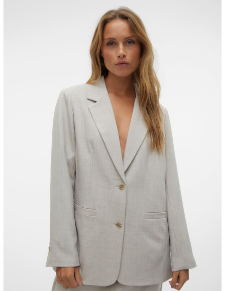 პიჯაკი Vero Moda - VMJUNIPER SL O-NECK 7/8 KNIT DRESS VMA