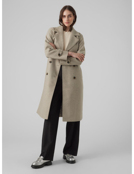ქურთუკი Vero Moda - VMFORTUNEVEGA LONG TRENCHCOAT GA NOOS