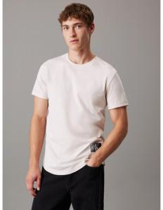 მაისური CALVIN KLEIN - BADGE TURN UP SLEEVE