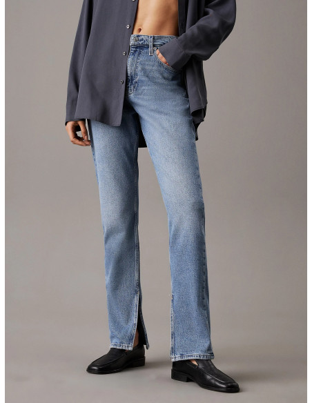 ქალის ჯინსი CALVIN KLEIN - AUTHENTIC SLIM STRAIGHT