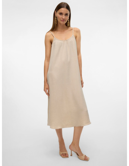 კაბა Vero Moda - VMMELANEY CALF DRESS WVN SB4 GA