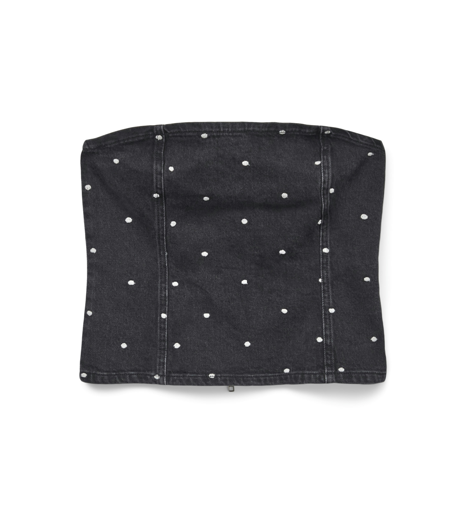 მაისურები Vero Moda - VMESTHER SL EMB DOT DENIM TOP RA132