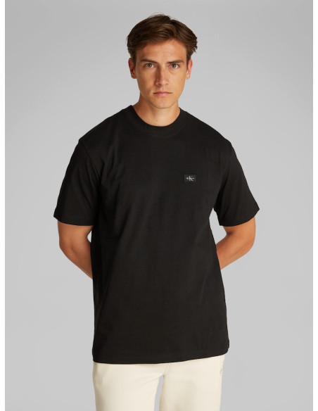 მაისური CALVIN KLEIN - WOVEN LABEL RELAXED TEE