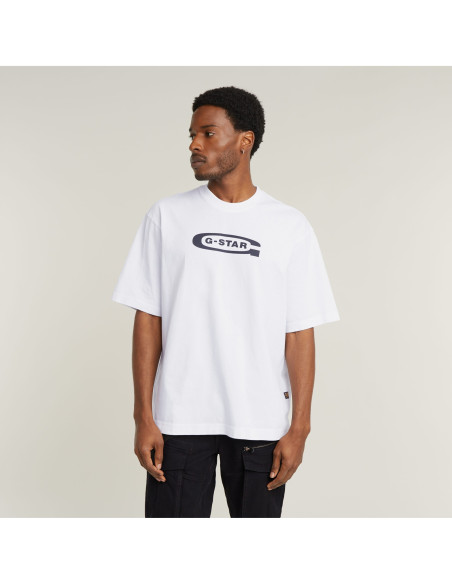 მაისური G-Star Raw - Old skool logo boxy r t