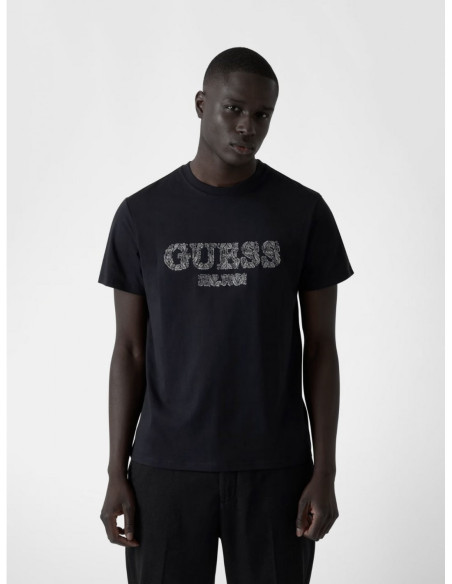 მაისური GUESS - SS CN GUESS EMBRO TEE