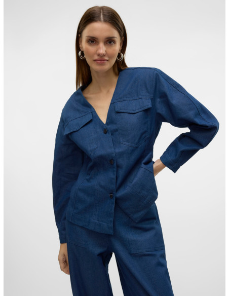 პერანგი Vero Moda - VMCARRIE LS KNIT CARDICAN EXP