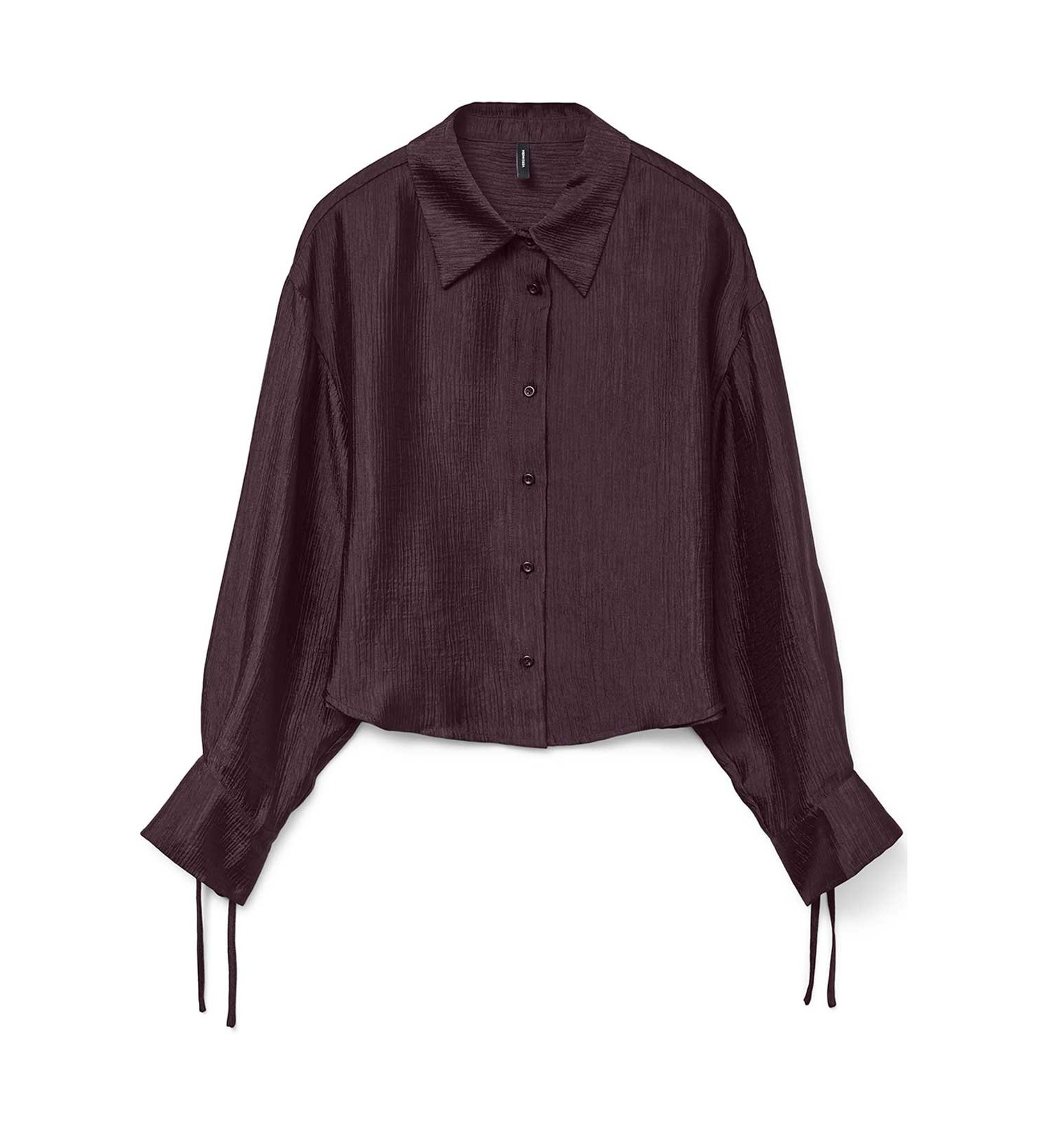 პერანგი Vero Moda - VMRAQUEL L/S FOLD UP SHIRT FAW EXP