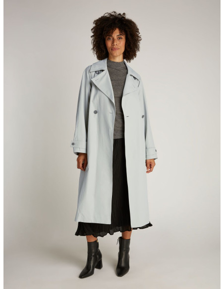 ქურთუკი CALVIN KLEIN - COTTON NYLON TRENCH COAT