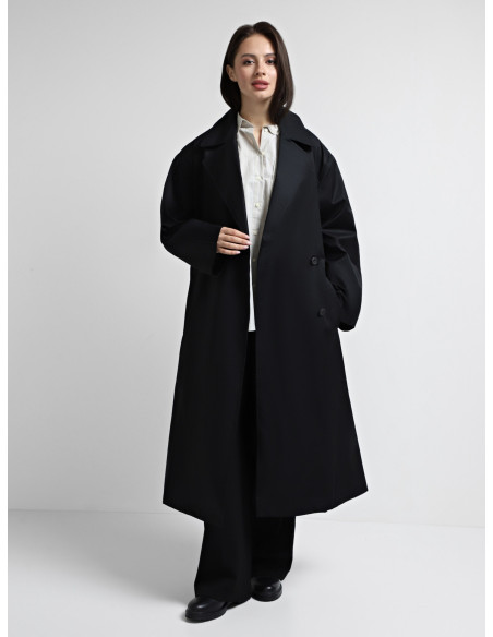 ქურთუკი CALVIN KLEIN - LS COTTON TRENCH COAT