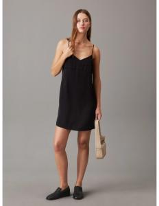 კაბა CALVIN KLEIN - BUSTIER SEAM SATIN DRESS