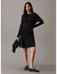კაბა CALVIN KLEIN - SMOOTH YARN SWEATER DRESS